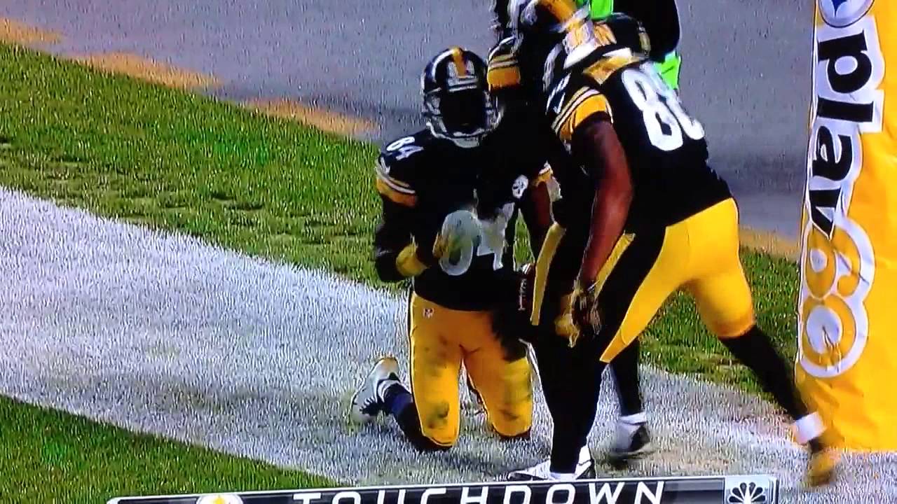 Antonio Brown Punt Return To Goal Post Youtube Antonio Brown Punt Return To Goal Post Youtube