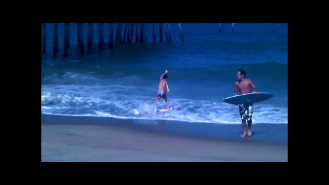 OBX Skim Kitty Hawk Pier SkimBoarding YouTube