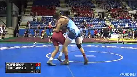 170 Champ. Round 1 - Christian Perez (Oregon) vs. ...