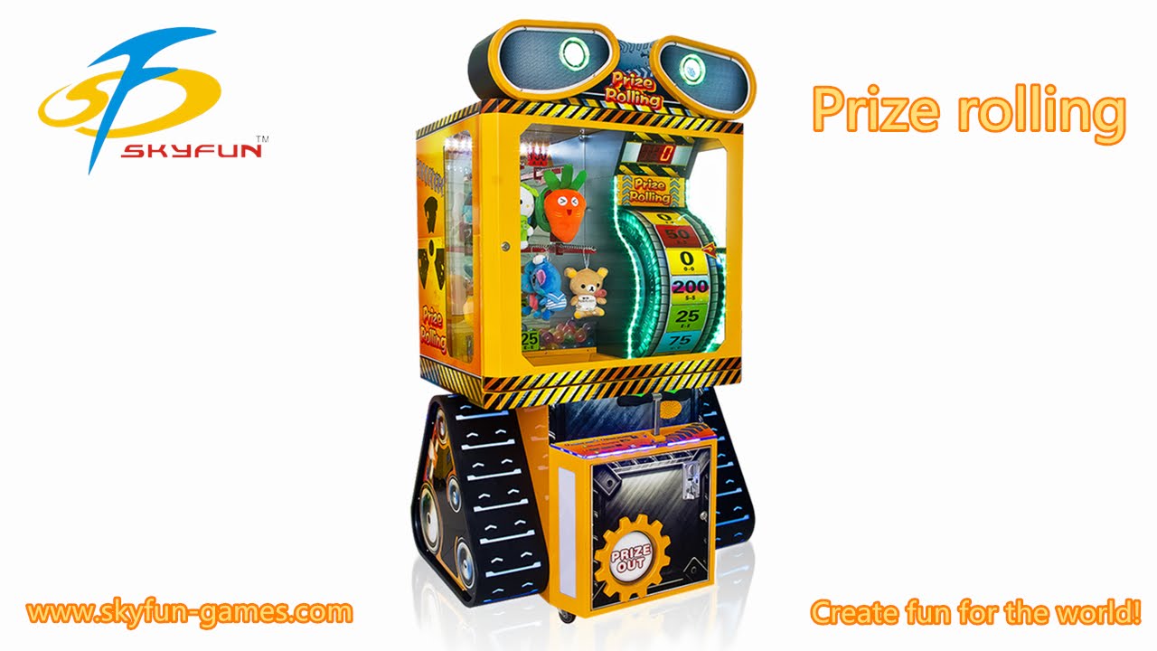New exciting Prize Rolling gift game machine!