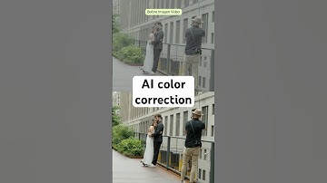 This video was entirely color-corrected with AI #videography #colorcorection