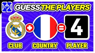 GUESS THE HIDDEN PLAYERS BY THEIR COUNTRY | FOOTBALL QUIZ 2026 screenshot 1