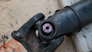 GX470 front driveshaft U-joint replacement