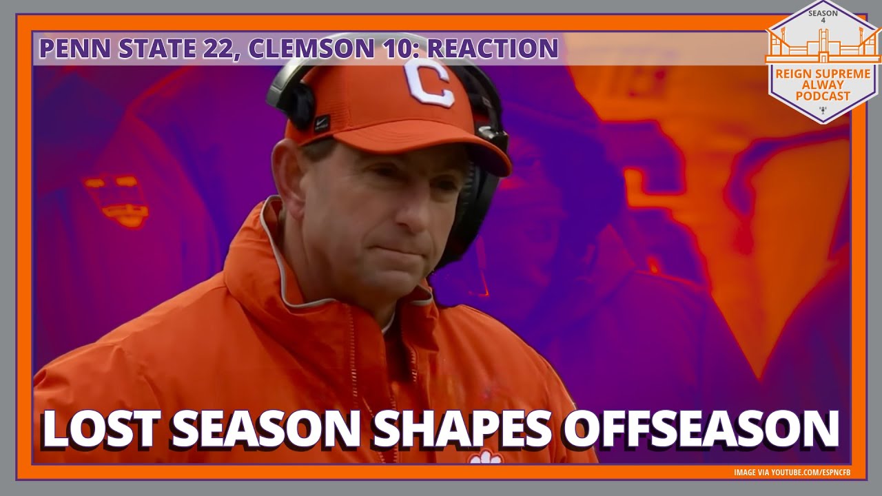 Clemson’s Loss to Penn State: What Matters Most for Dabo Swinney’s Future