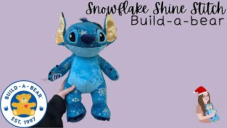 new snowflake shine stitch | build a bear with me {vlogmas day 4}