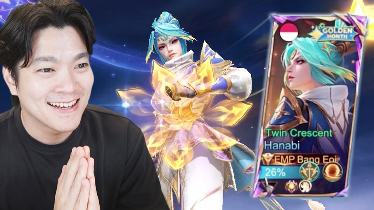 Review Skin Golden Month Hanabi - Mobile Legends