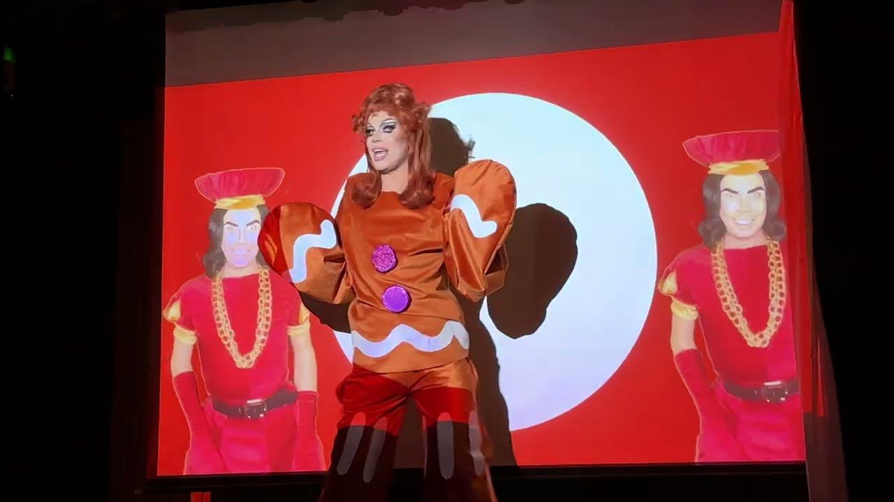 HERR as Gingy (& Lord Farquaad) Shrektacular, Royal Vauxhall Tavern