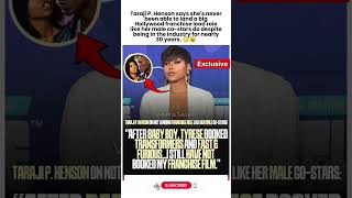 Taraji P. Henson Speaks Out on Hollywood Inequality #shorts #celebrity