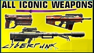 Famous ALL ICONIC / UNIQUE Weapons Location Guide (Pre 1.5) - Cyberpunk 2077 Profile