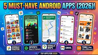 5 Must-Have Apps for Every Android Phone (2026)