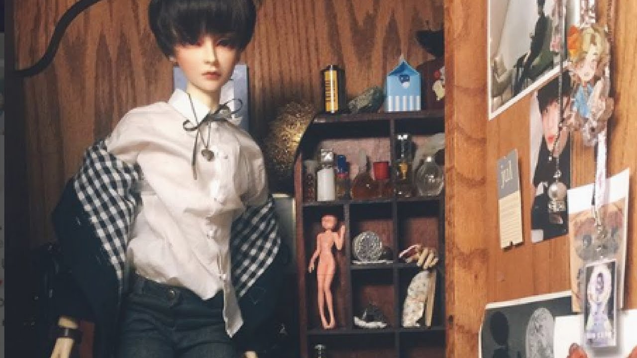 【Dolls】SD Ball Jointed Doll's Maya's Room and Miniature Diorama YouTube