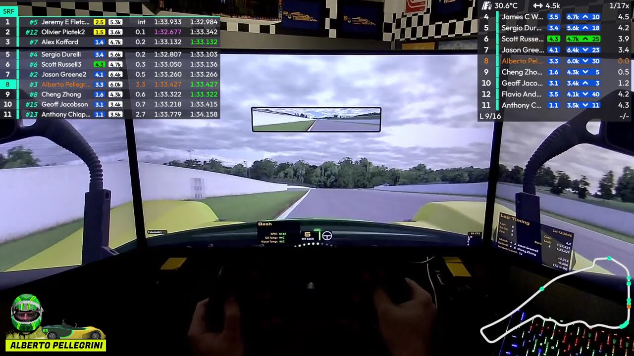 Spec em Road Atlanta - 15 carros