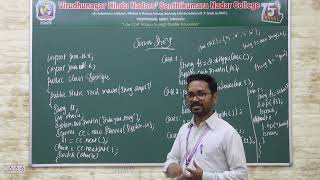 Strings | Java Programming | V.H.N.S.N.College (Autonomous)