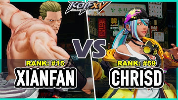 KOF XV 🔥 Xiafan (Geese/Kukri/Krohnen) vs ChrisD (Isla/Shun