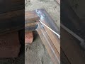 day2 door frame completed #welding #construction #wood #experiment #works #minivlog #woodbuilt