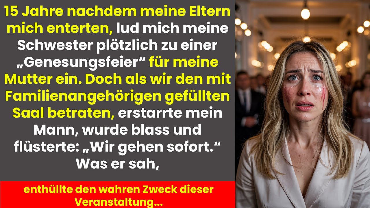 15 Jahre Ausgeschlossen Doch Als Ich Zurückkehrte Sah Mein Mann Etwas, Das Uns Sofort Fliehen Ließ.