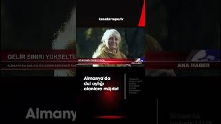 Almanyada Dul Aylığı Alanlara Müjde