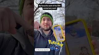 My favourite #pokemon of the 30th anniversary event in #pokemongo @ProfessorRex