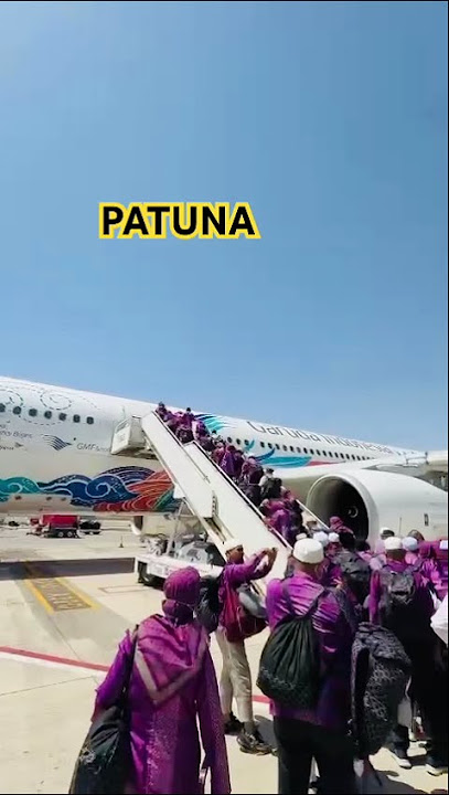 PATUNA. Jamaah haji 2025 Balik ke indonesia