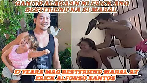 HAPPY MAHAL WITH BESTFRIEND ERICK ALFONSO SANTOS