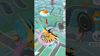 Zapdos Appear in wild! #zapdos #wild #rare #spawn #ultragoo #catch #game #lucky #gotcha