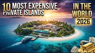 10 Most Expensive Private Islands in the World (2026) — $450 MILLION! 🌴💰