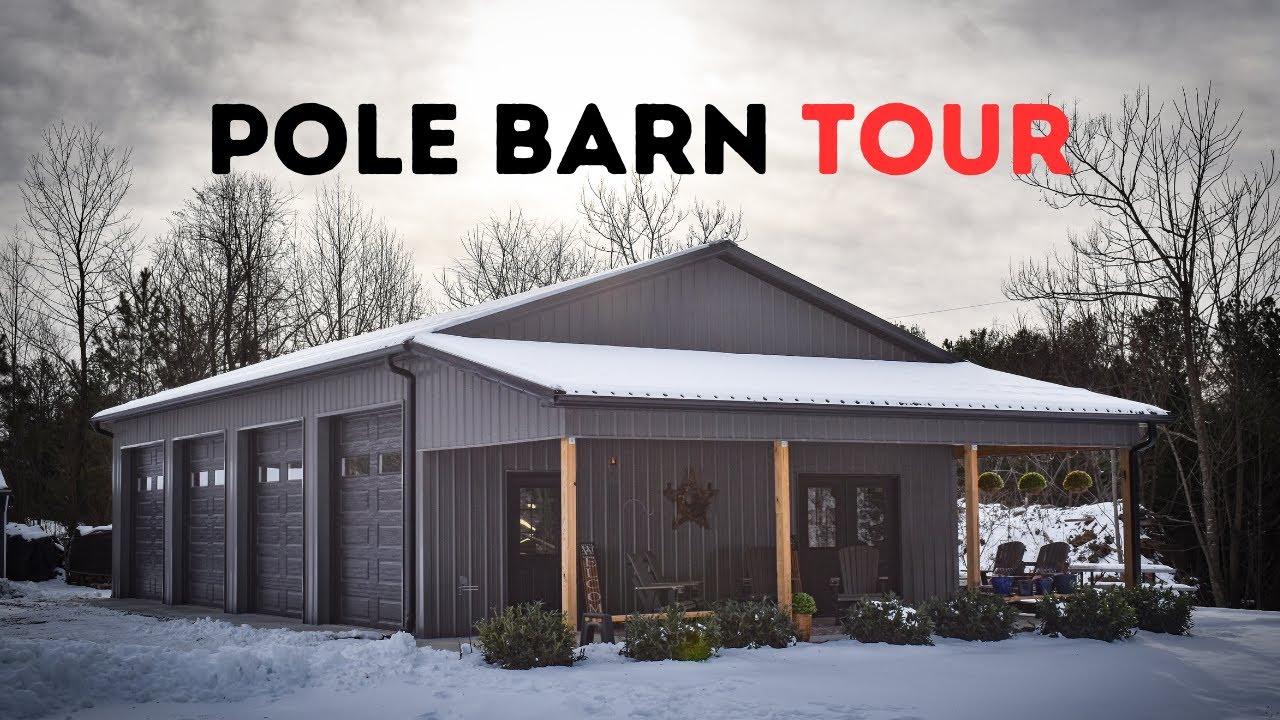 30x50 Pole Barn Building Plans 30x50 Steel Building With Lean To