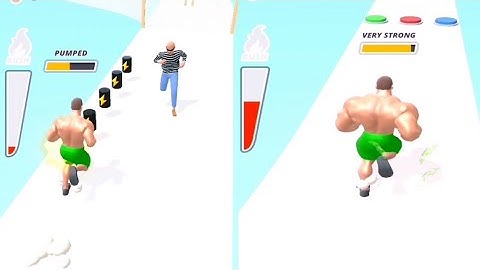 Muscle Rush Gameplay walkthrough Level Mobile Android OS Android