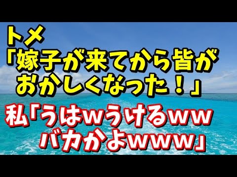 スカッとする話　トメ｢嫁子が来てから皆がおかしくなった！｣ 私｢うはｗｗうけるｗｗバカかよｗｗｗ｣