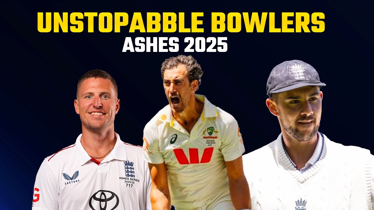 Лучшие игроки по количеству взятых калиток в серии Ashes 2025/26 | Быстрые, неумолимые, неудержим...