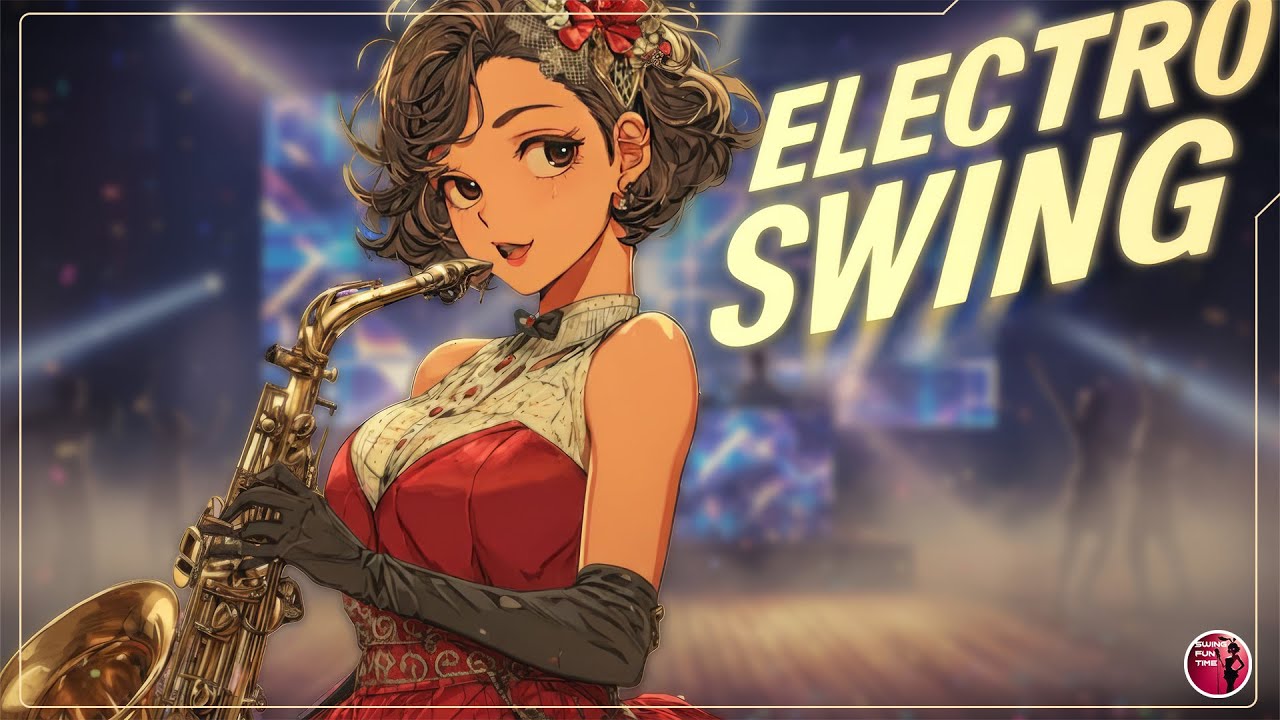 Electro Swing Spotlight 🎙️ Retro Vocals, Jazzy Groove & Golden Stage Magic
