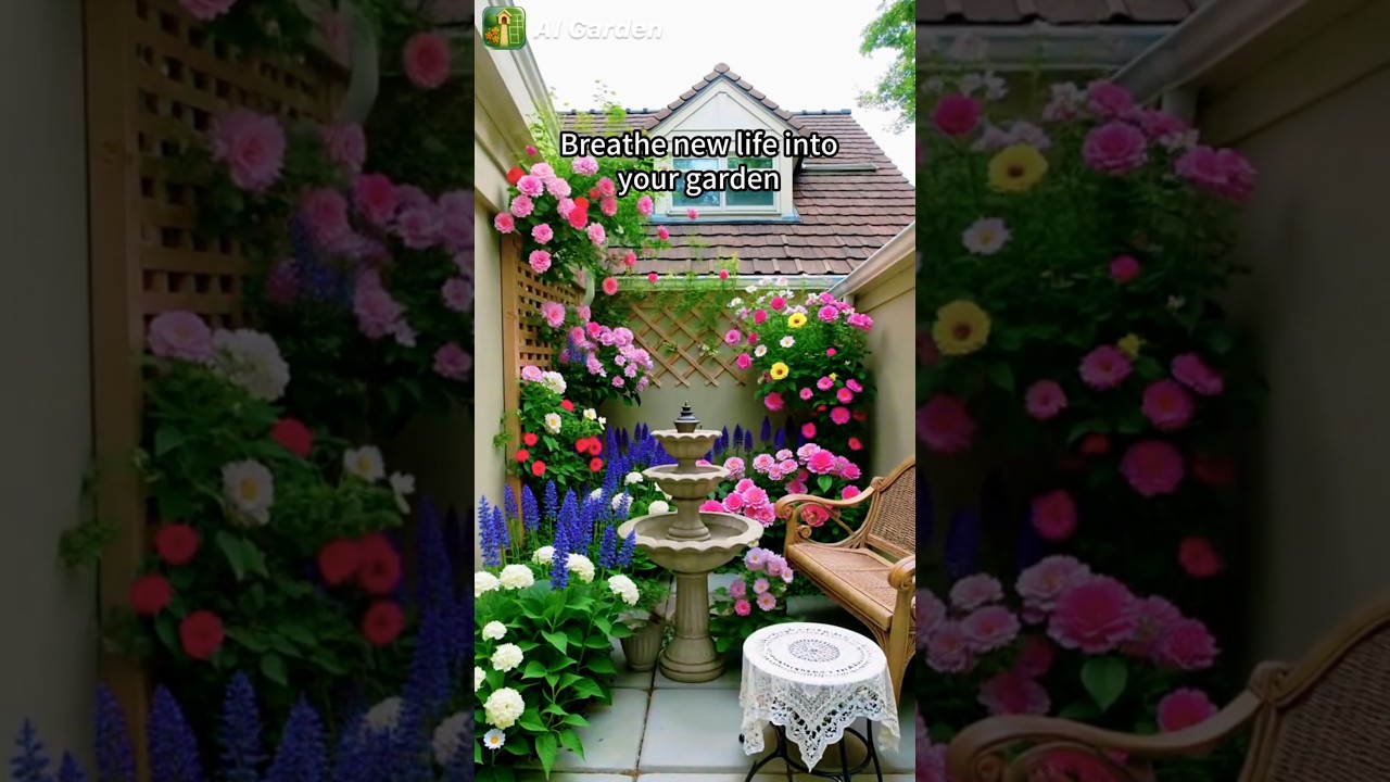 Small Cottage Garden Tour 2025 | Dream Outdoor Makeover 