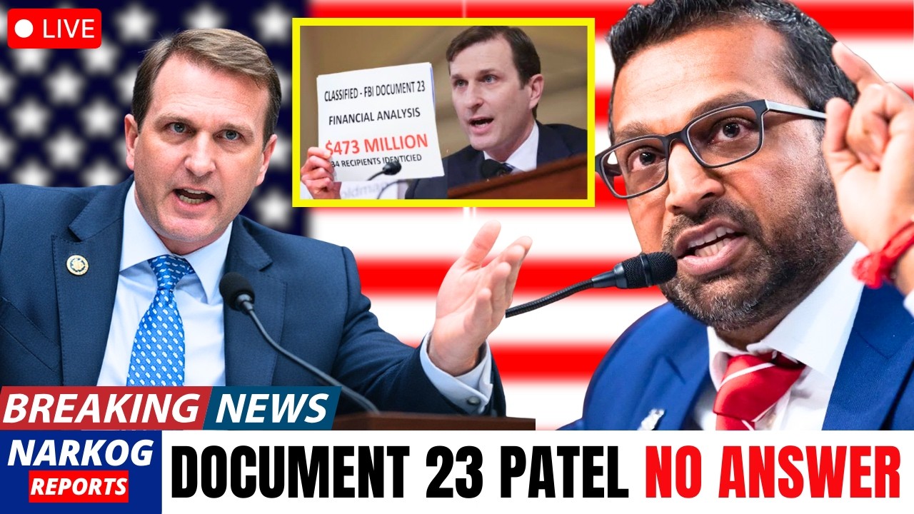 What Goldman Showed on That Tablet About Epstein Made Patel's Face Turn White