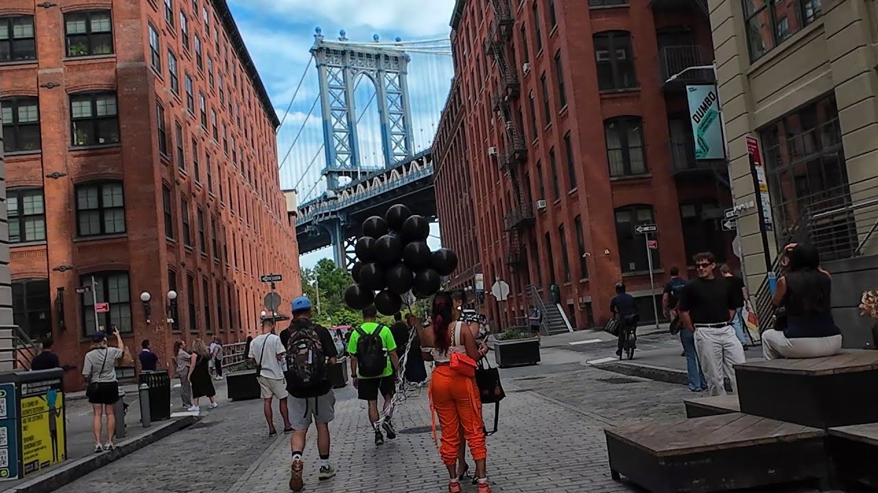 Union Street to Brooklyn Bridge Park Walk - New York City 2025