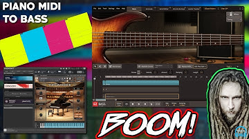 ToonTrack EZBASS - Add Bass to a Piano Track FAST!