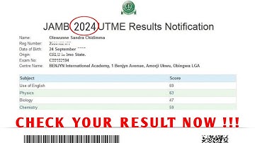 How To Check Jamb Result In 2024 { Using Phone }