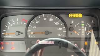 日産 アトラス Sh4F23 バック音