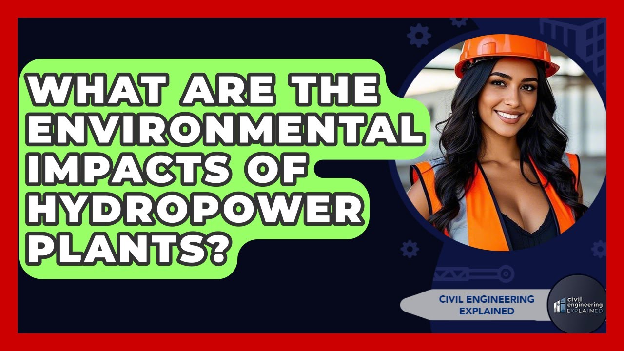 What Are The Environmental Impacts Of Hydropower Plants? - Civil Engineering Explained