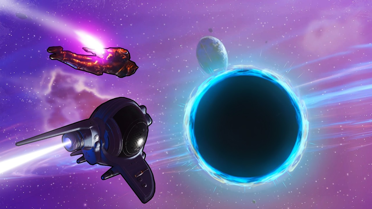 Различные способы пройти через черную дыру