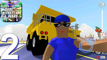 Dude Theft Wars: Open World Sandbox Simulator - Gameplay Walkthrough Part 2 (Android, iOS Game)