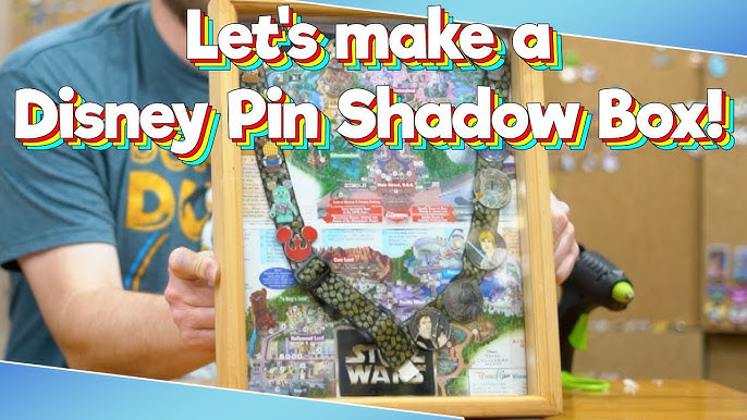 Easy DIY Disney pin display - Mickey Mouse Shadow Box 