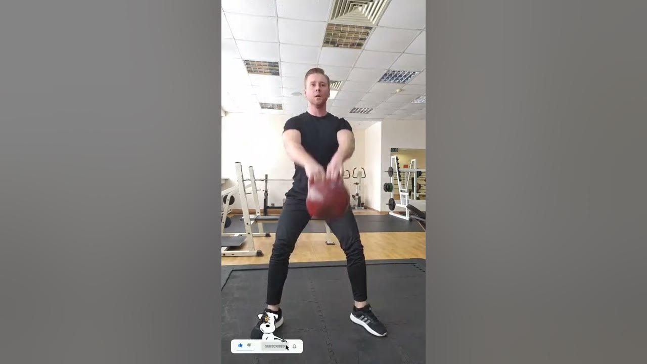 Тренировка на спину с 16 кг гирей