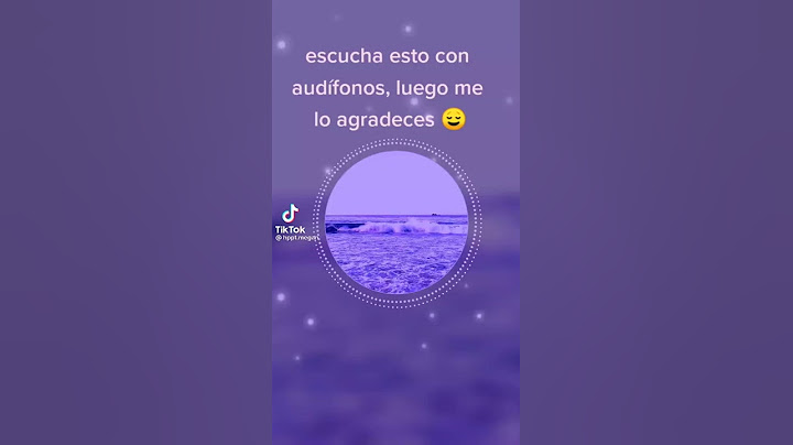 Escucha esto con audífono 😌