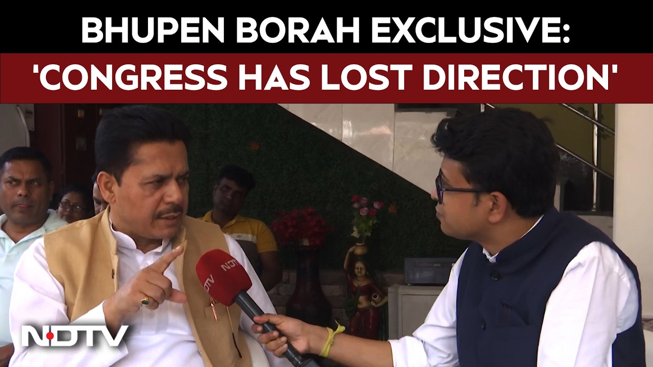 Bhupen Borah Interview | Borah Slams Congress, Says Party Has ‘Lost Direction’; Predicts BJP Surge