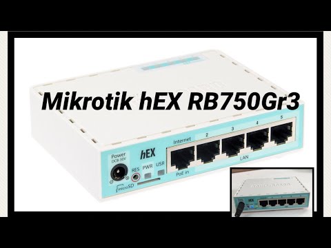 Mikrotik HEX RB750Gr3 (Quick Unboxing TAGALOG) - YouTube