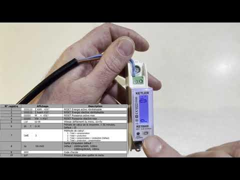 POLIER - MM80LMZMOD : Compteur électrique modulaire - Monophasé 100 A –  VOLTEBOX : N°1 du comptage électrique