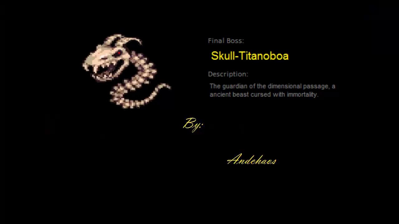 [Flash] Idle Monster Frontier - Final Boss Skull-Titanoboa