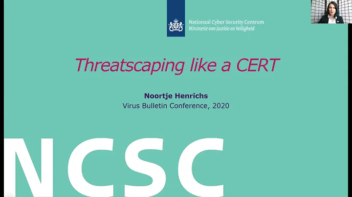 Closing Keynote: Threatscaping like a CERT