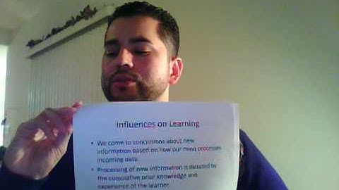 Schema Theory Instructional Video