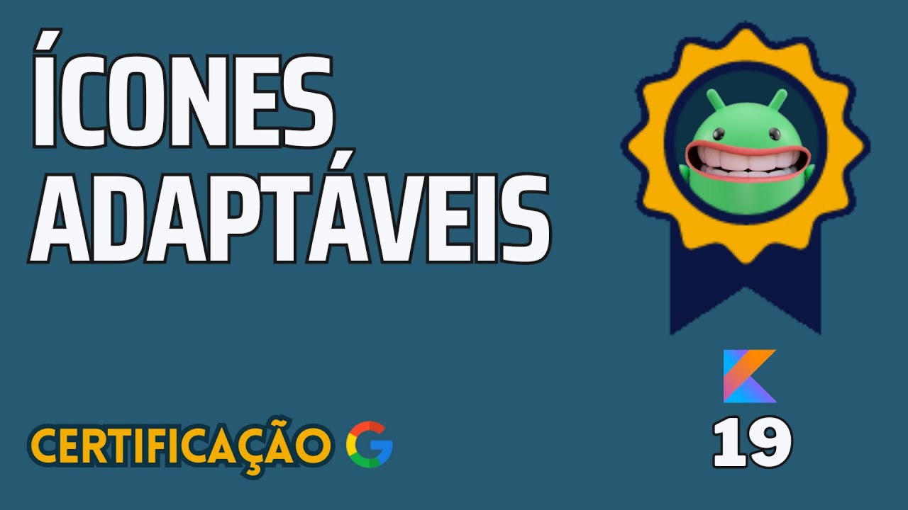️ [CRIANDO ÍCONES] Como criar ou alterar ÍCONE PADRÃO do aplicativo no ...